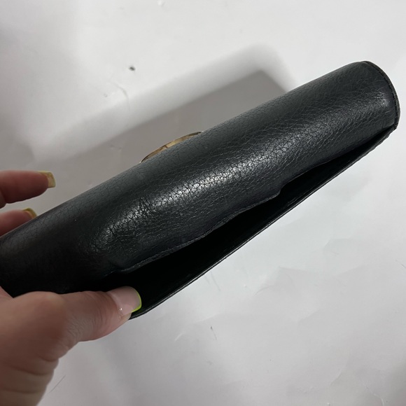 Michael Kors Black Leather Long Wallet - Picture 5 of 8